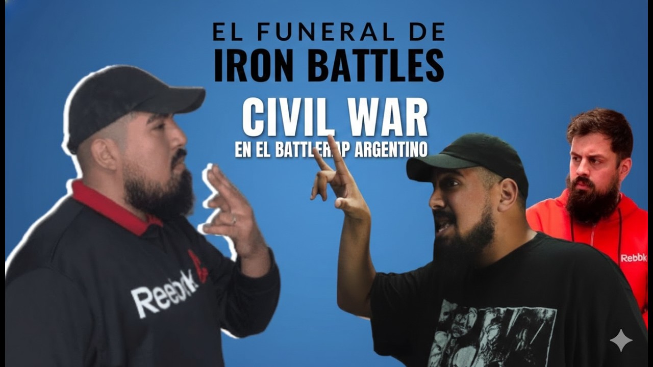 🇦🇷 CIVIL WAR 🇦🇷en el BATTLERAP segun @NegroVlach  Big Soul y Liga Bazooka El Funeral de Iron Bat