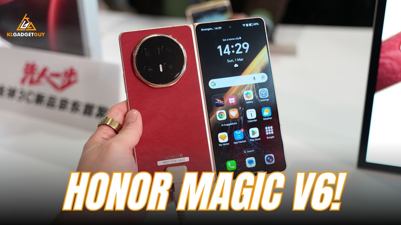 HONOR Magic V6 Hands On First Impressions!