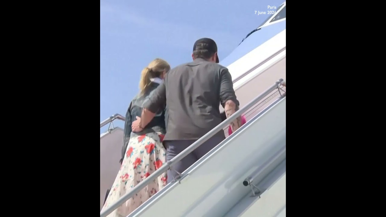 Hegseth departs Paris with his wife and six children after D-Day commemorations