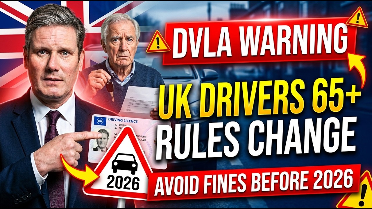 Urgent DVLA Update 2026: UK Drivers 65+ Must Check These Licence Rules
