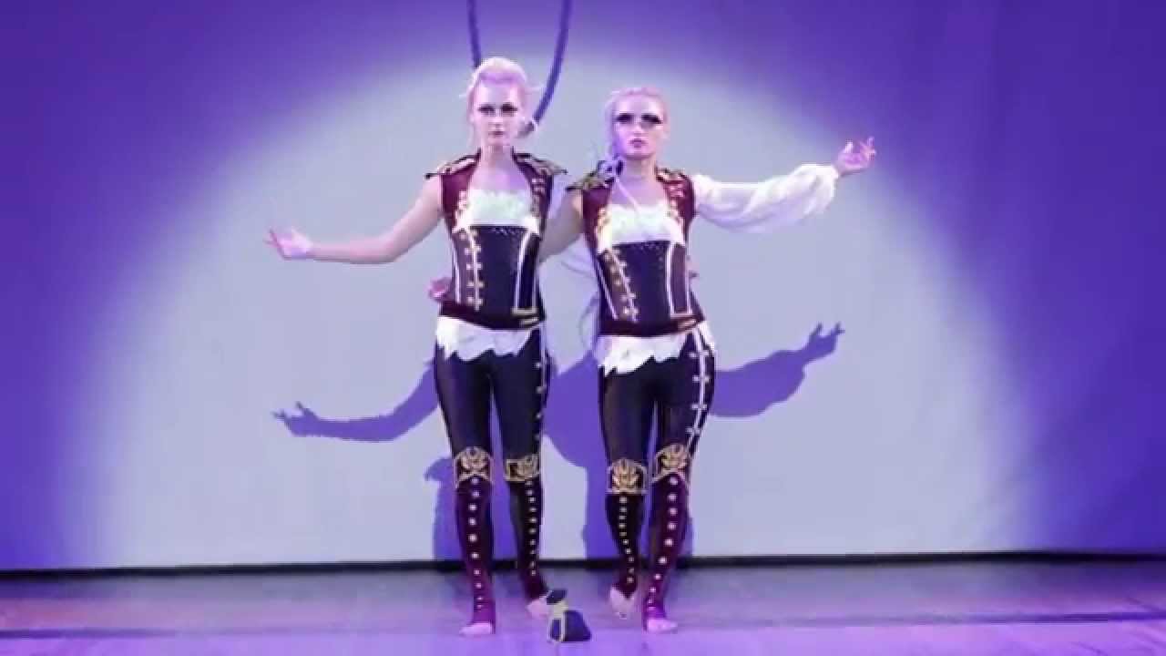 Duo aerial hoop 