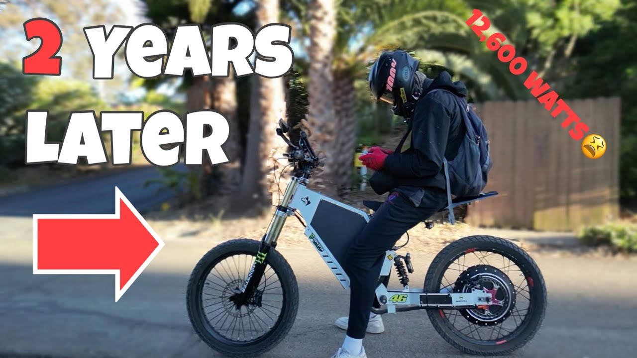 72v 12,600 watt enduro ebike after 2 years!( ultimate q&a