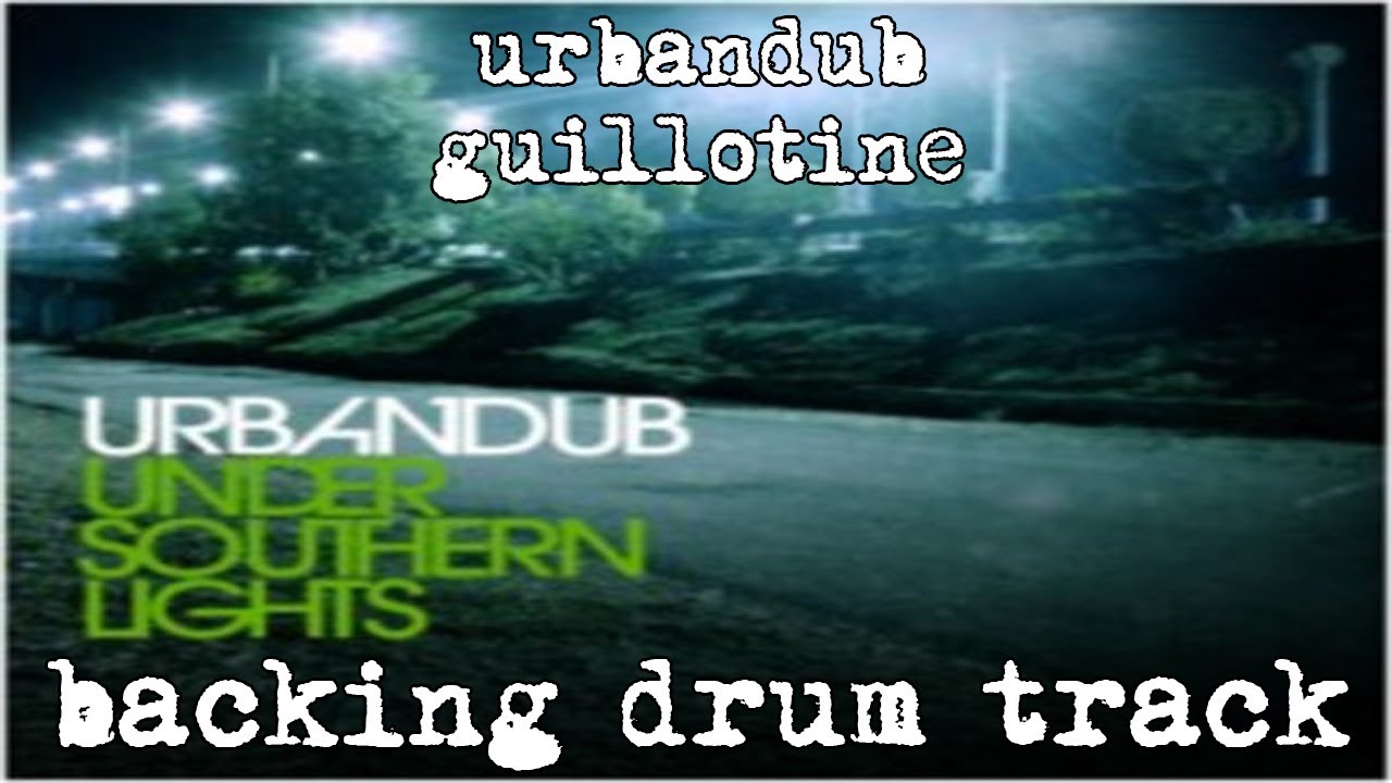 urbandub - guillotine (backing drum track) isolated