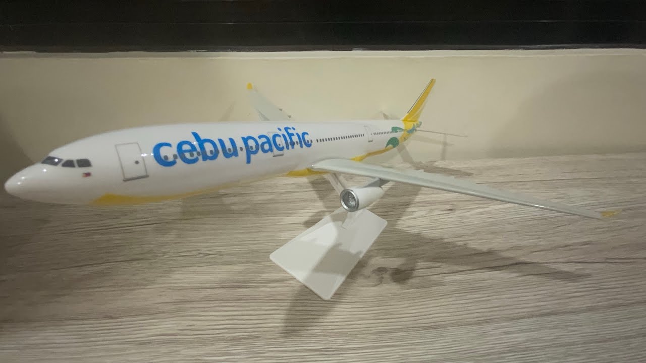 Cebu Pacific Airbus A330 Die Cast Model Unboxing