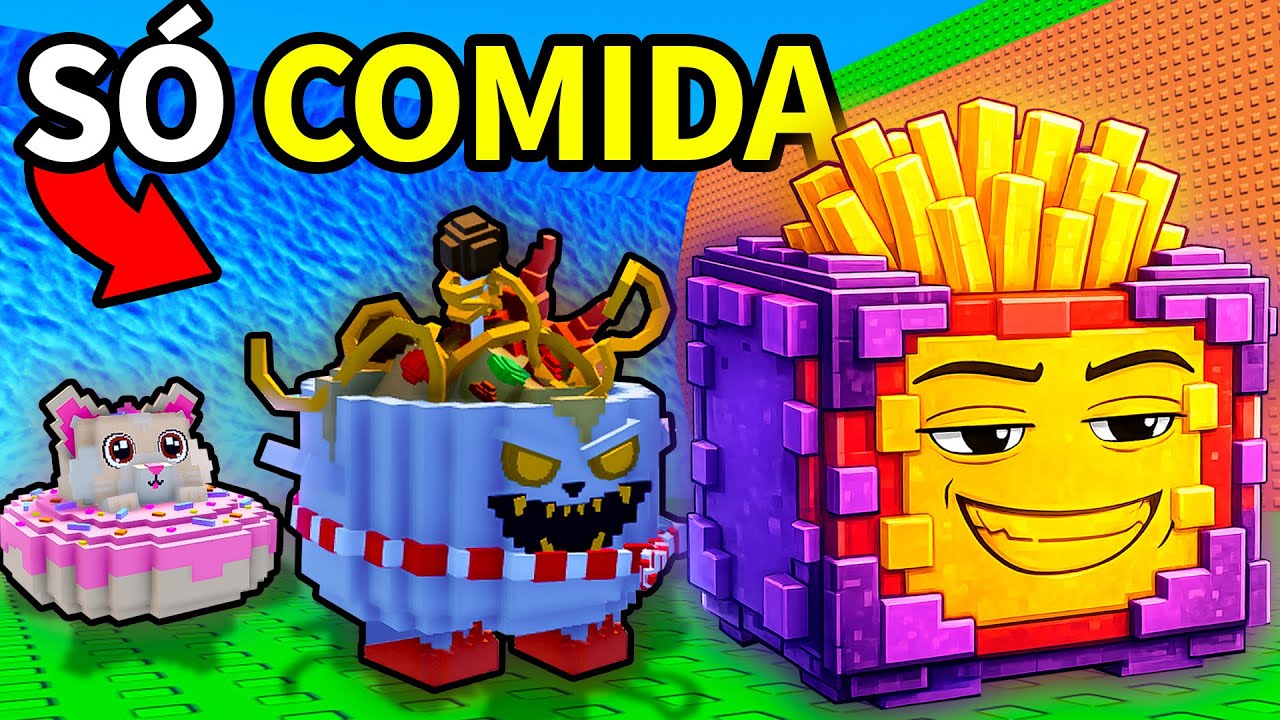 $0 A $100 SEPTILHÕES COM BRAINROT DE COMIDA NO TSUNAMI BRAINROT!