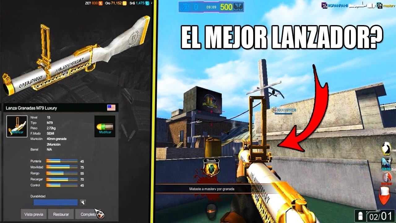 Así es jugar con la *NUEVA M79 LUXURY* De Operation 7 | Cuenta de Suscriptor #36
