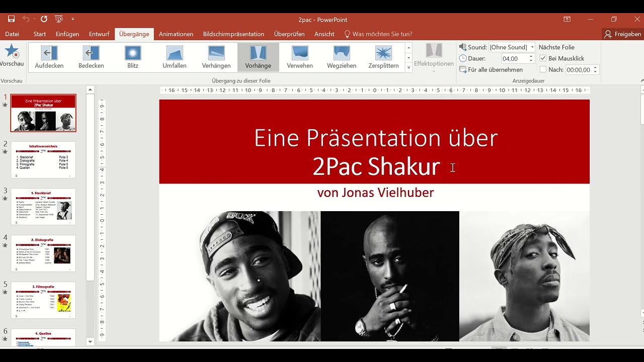PowerPoint - Übergänge