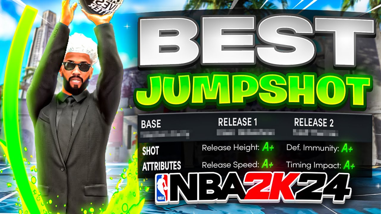 BEST JUMPSHOTS for EVERY BUILD in NBA 2K24 (NEVER MISS AGAIN) BEST SHOOTING TIPS + SETTINGS!