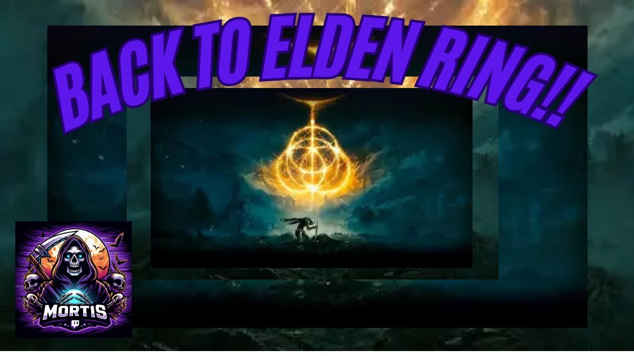 MY PRECIOUS....MY RING! ELDEN RING LIKE A BOSSSS! (Portrait)