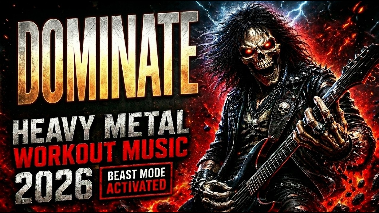 Beast Workout Mix 2026 💪 Heavy Metal Gym Music to Dominate Every Training Session