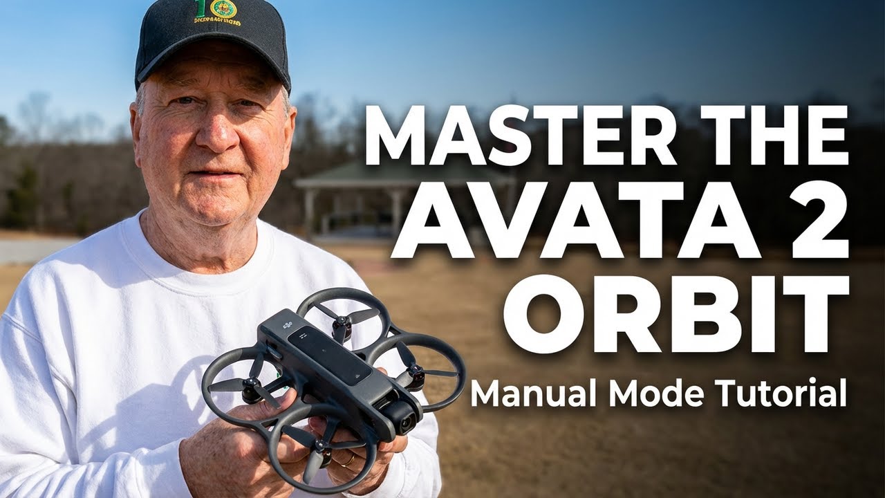 DJI Avata 2 Orbit Technique for Cinematic FPV | Manual Mode