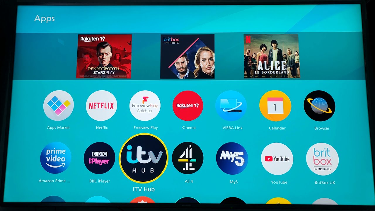 Panasonic Viera ITV Hub