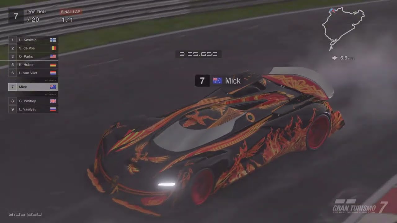 Great weather for ducks at Nordschleife broadcast