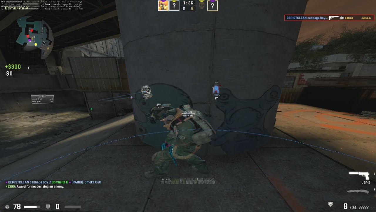 hvh highlights ft. skeet.cc / gamesense.pub