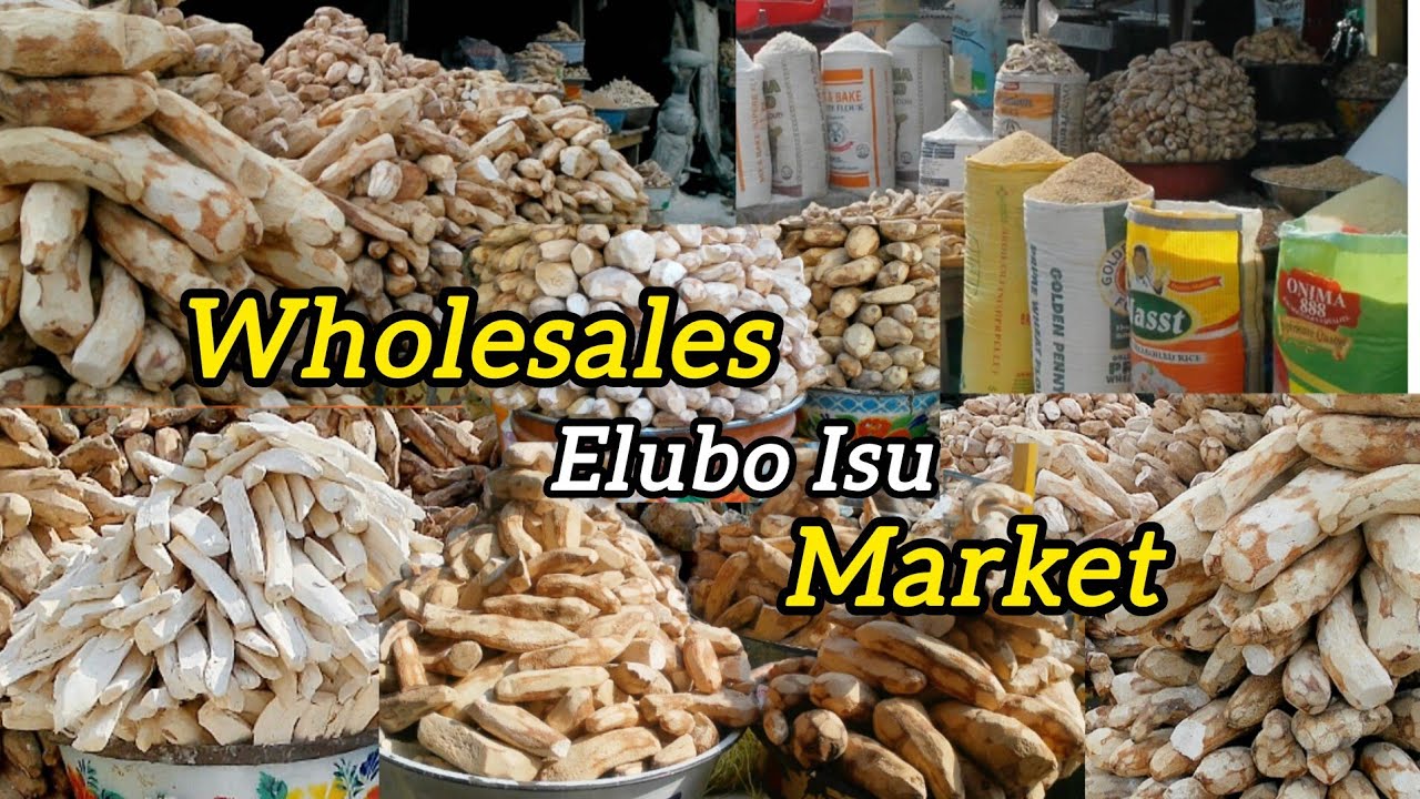 Lagos Elubo Market Update 2026 | Yam Flour & Dried Cassava Prices Revealed #yamflour #africa