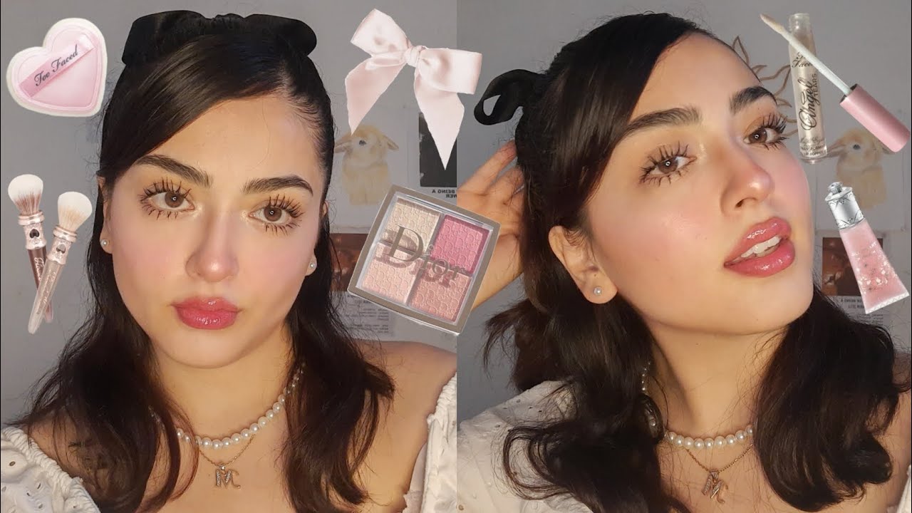 maquillaje diario *coquette aesthetic* (fácil) 🎀🕯️