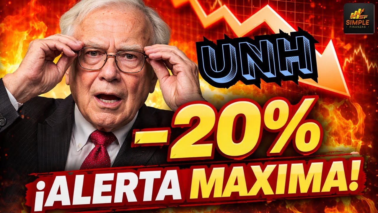 Las acciones de $UNH caen fuerte tras gu&iacute;a 2026 😱 &iquest;Comprar o vender?