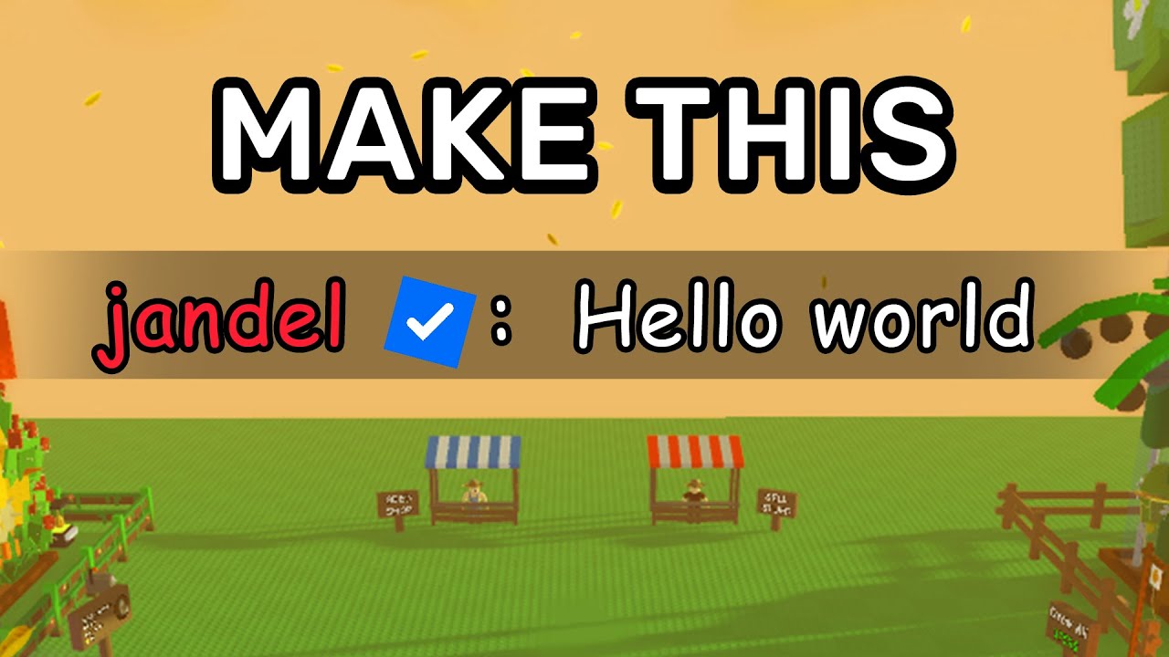 Make GLOBAL ANNOUNCEMENTS in Roblox Studio