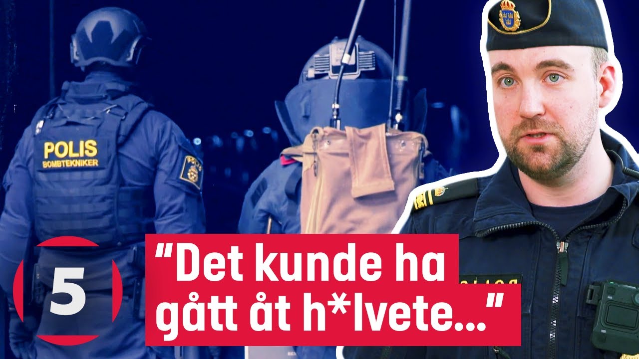 Misstänkt BOMBHOT på Arlanda Centralstation | Gränsbevakarna Sverige | Kanal 5