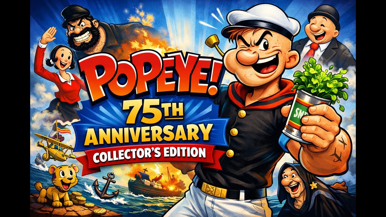 Popeye 💪 (1933–1957) [4K] 75th Anniversary Collector’s Edition 