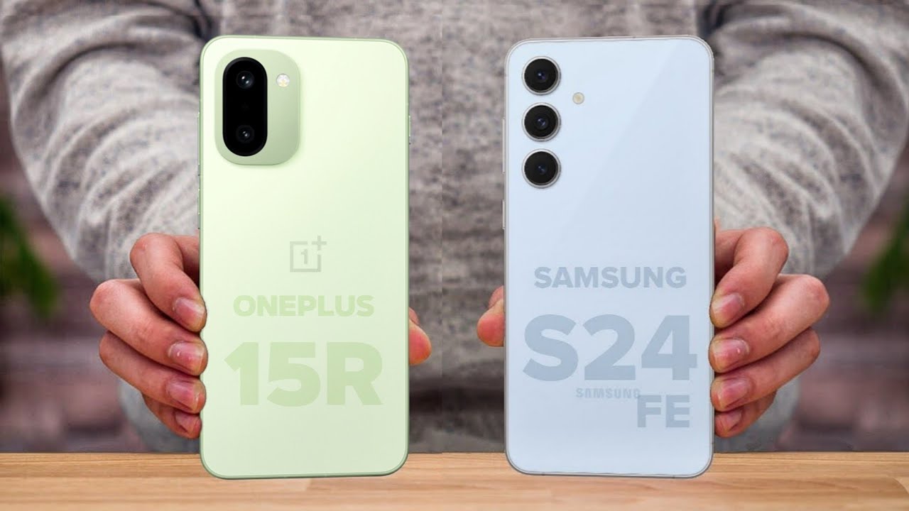 OnePlus 15R Vs Samsung Galaxy S24 FE - Which One is Batter For You ⚡