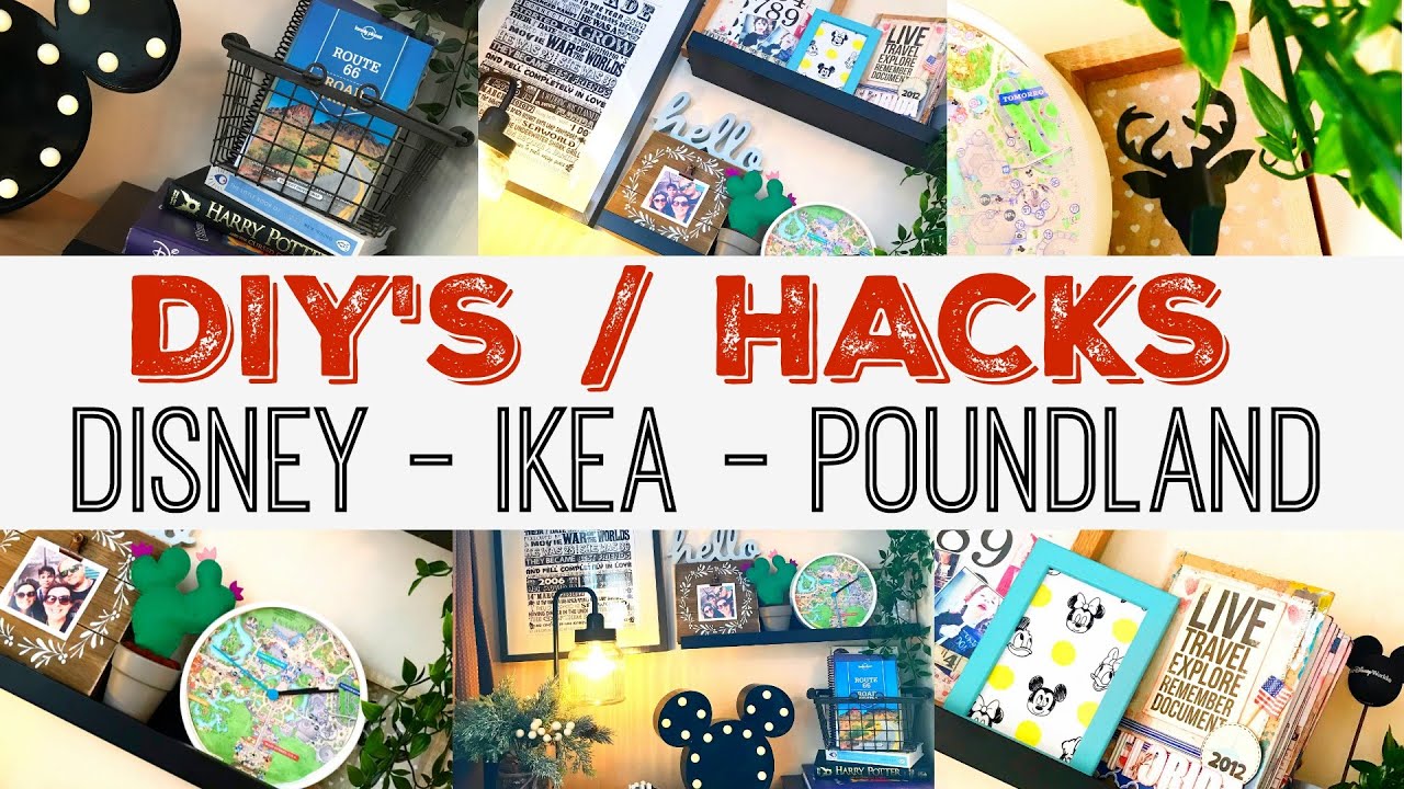 POUNDLAND - DISNEY  & IKEA | HACKS & DIY'S | HOME DECOR