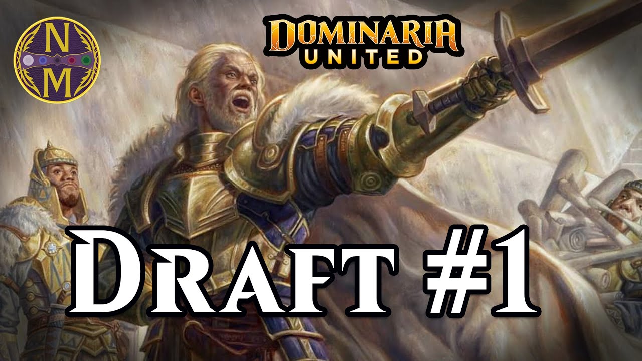 Dominaria United Draft #1 | MTG Arena Early Access Event |  My FIRST Draft of the Format!