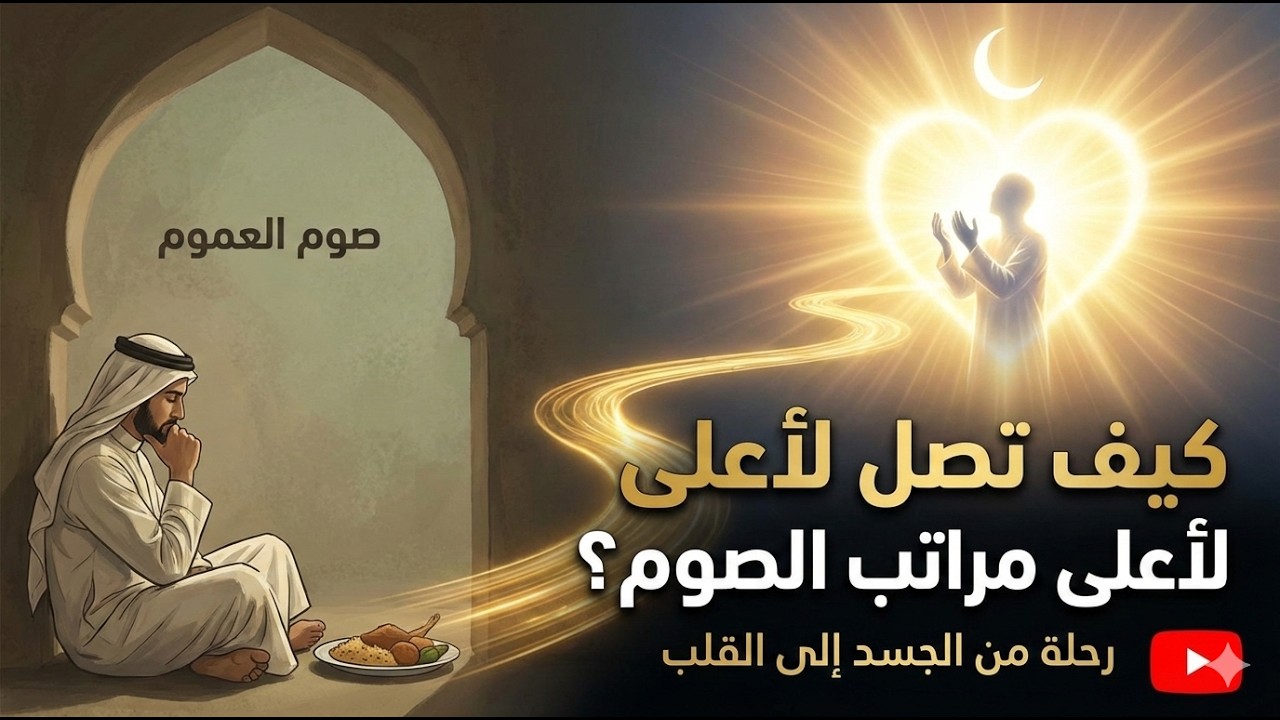 هل تعلم أن الصوم ليس مجرد امتناع عن الأكل والشرب؟ 🤔