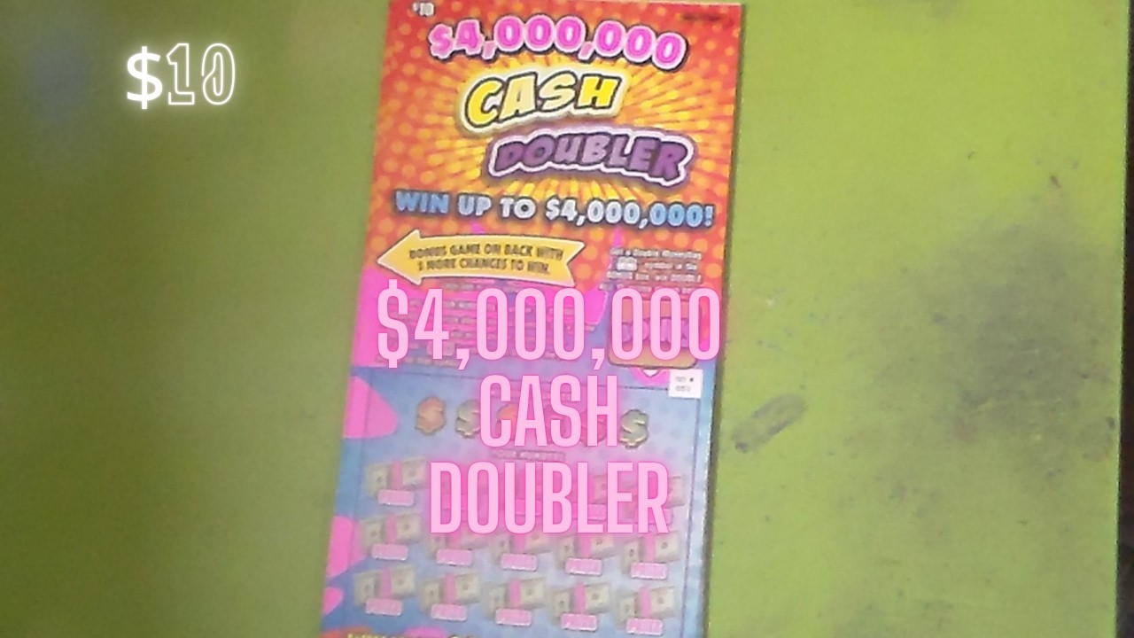 MASS LOTTERY: $4,000,000 Cash Doubler $10 Scratch Off