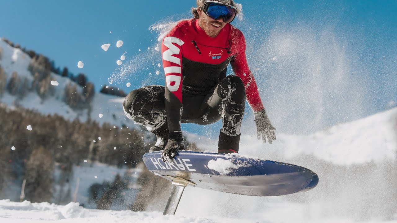 Hydrofoil Snowboarding ► SNOW FOIL by Horue