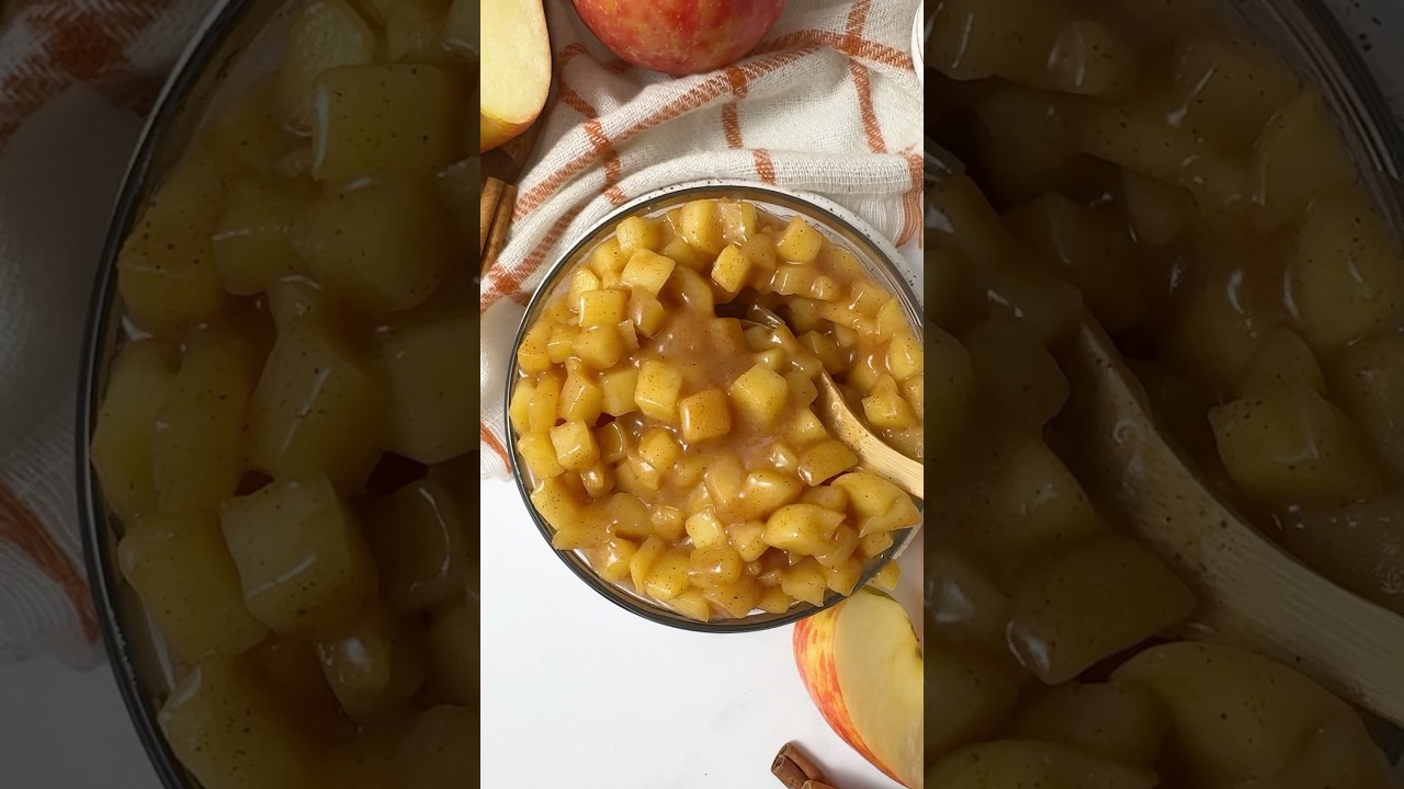 Easy Apple Compote 🍎