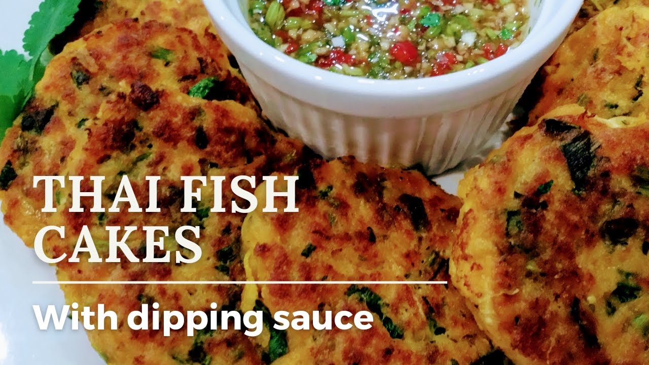How to Make Thai Fish Cakes + Dipping Sauce