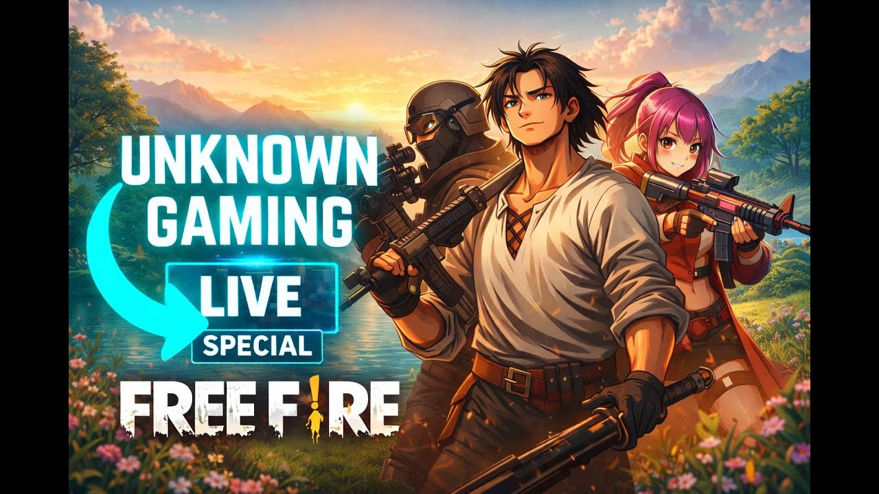 🔴Free Fire Live 🔥 | Custom Matches & Chill Gameplay | UG Unknown | Unknown Gaming