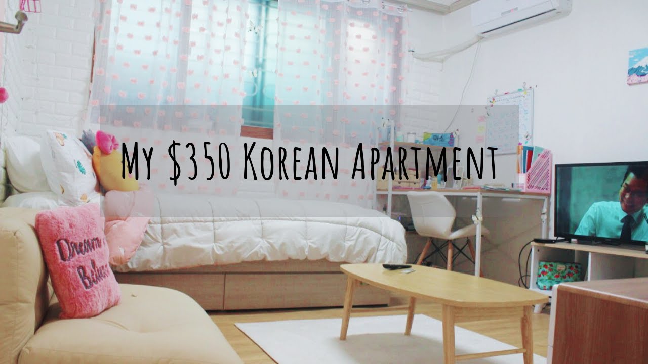 $350 Month Korean Apartment Tour