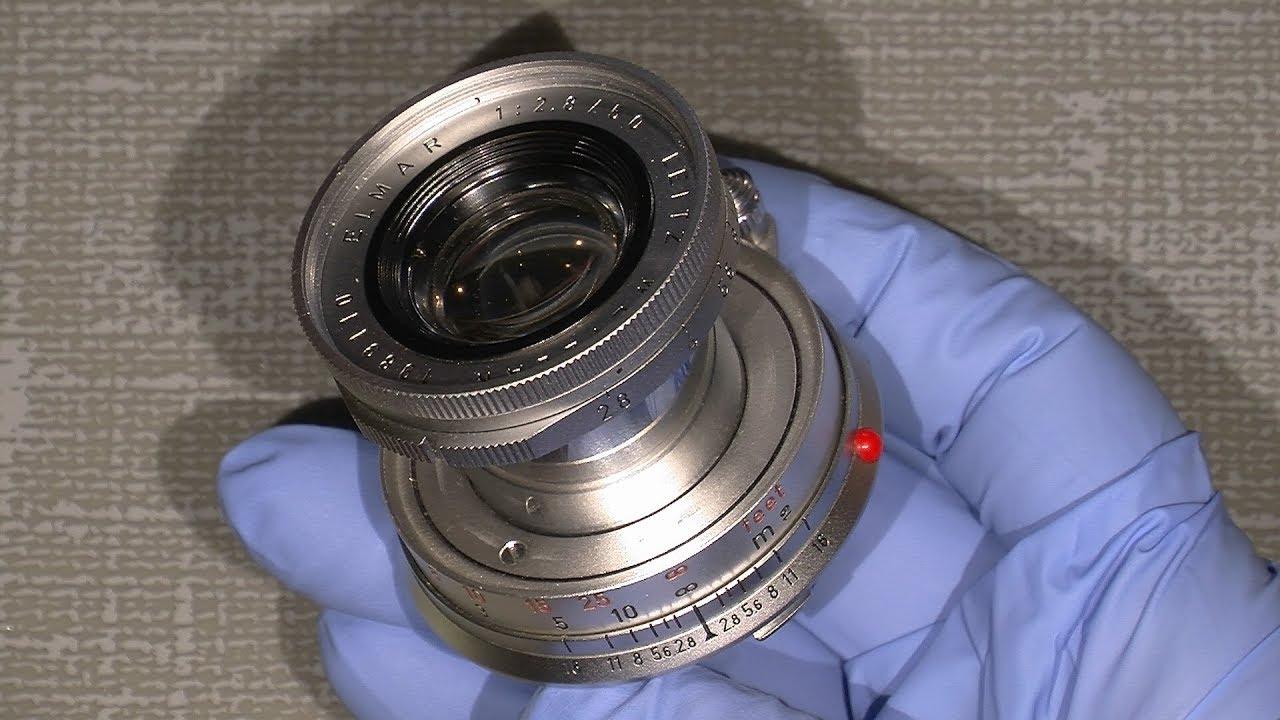 Как смазать систему фокусировки в Leica-M ELMAR 1:2.8 / 50 Collapsible ver.
