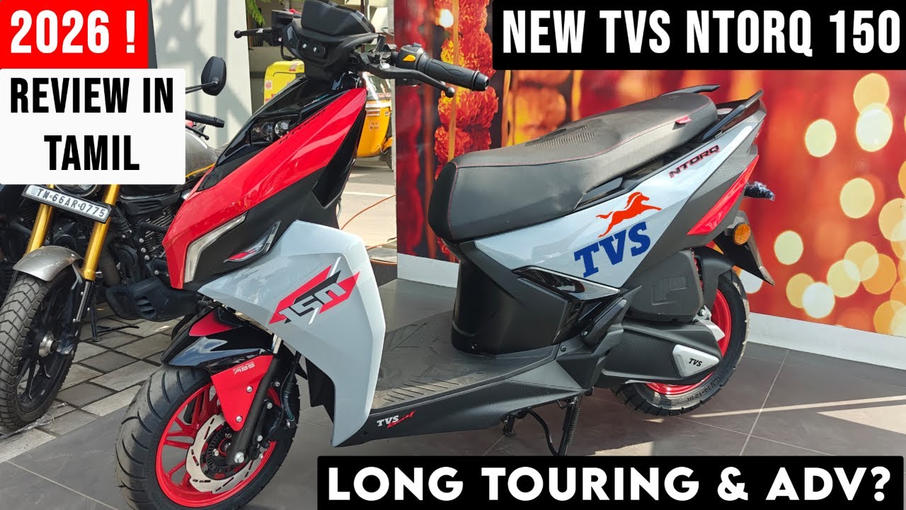 2026 Tvs Ntorq 150cc Scooter Detailed Review In Tamil 💥 Price, Engine, Mileage, Comfort & Quality😎