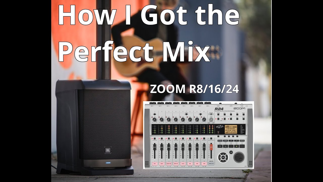 Zoom R8 / R16 / R24 Multi track Review Tips & Tricks Tutorial - How I get the Perfect Mix