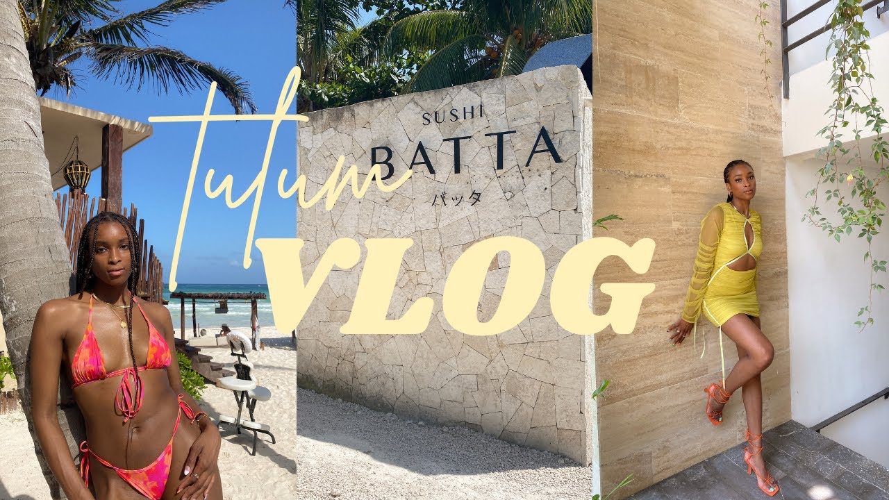 TULUM VLOG 2021: Girls Trip to Mexico!!! | Tomar Thomas