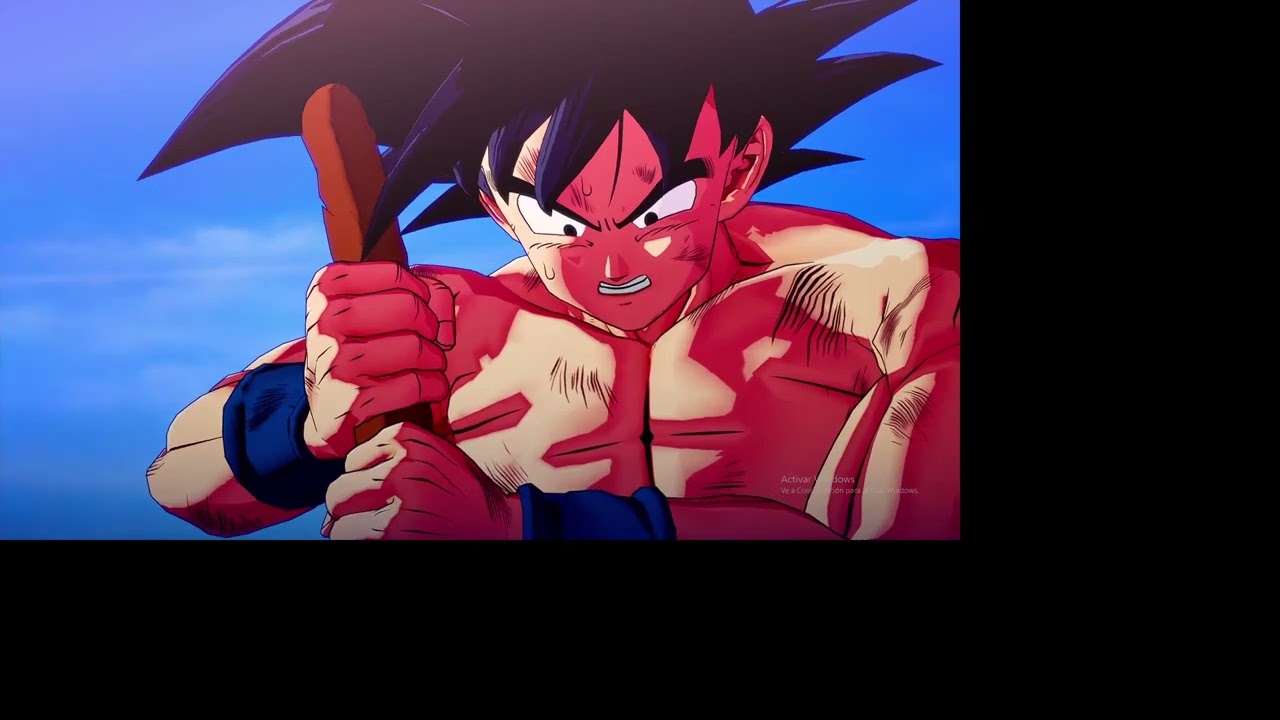 Goku vs Raditz Dragon ball z Kakarotto animacion