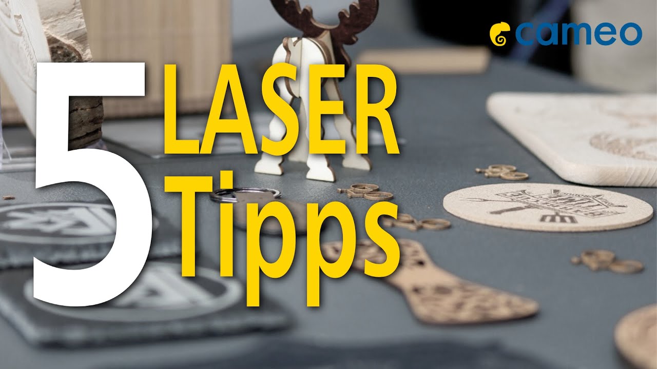 5 Tipps für perfekte Lasergravuren!