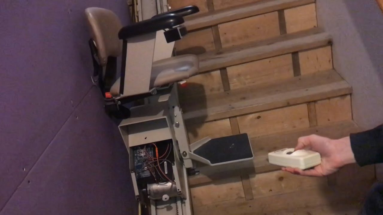 installing &ldquo;bruno&rdquo; STAIR LIFT