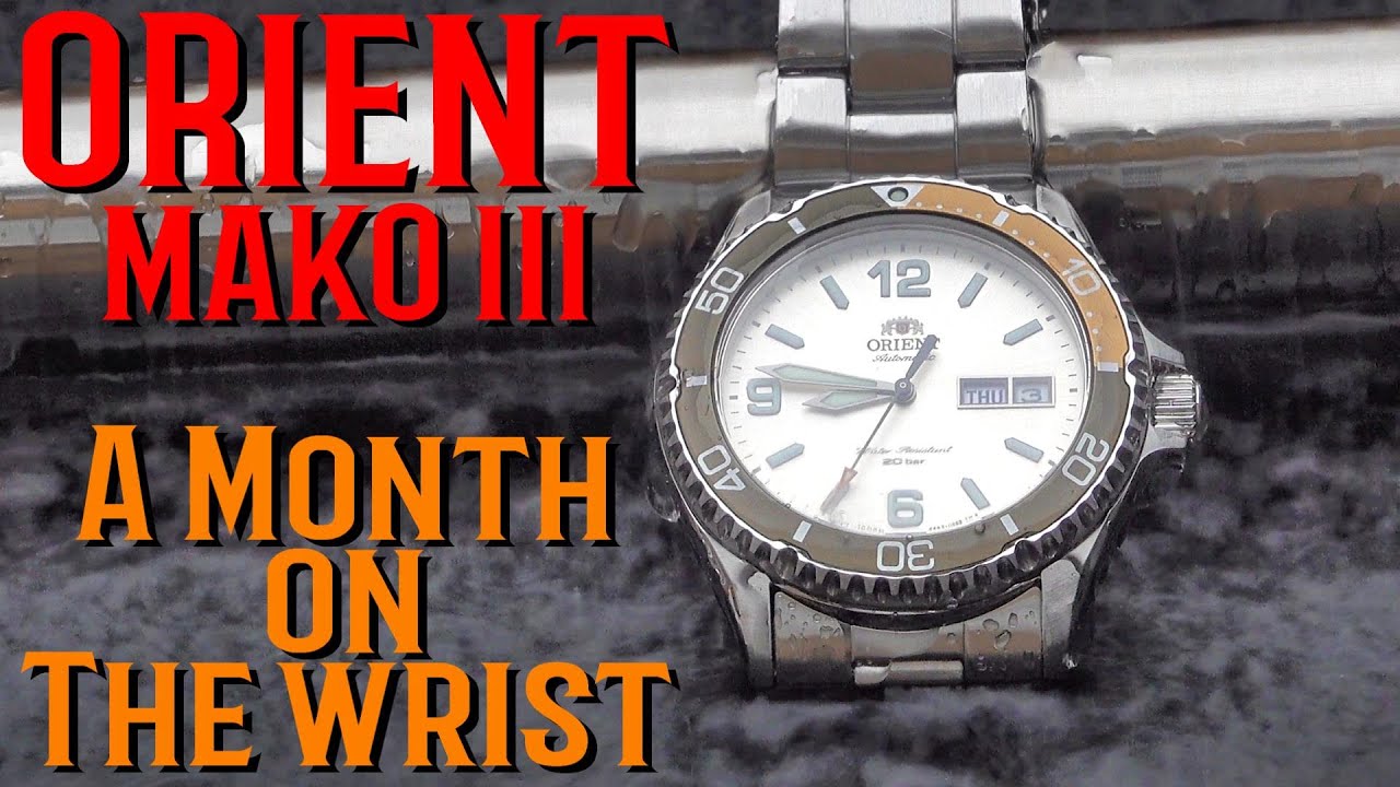 Новые ORIENT Mako 3. По-настоящему доступные роскошные дайверские часы или слишком хорошо, чтобы ...