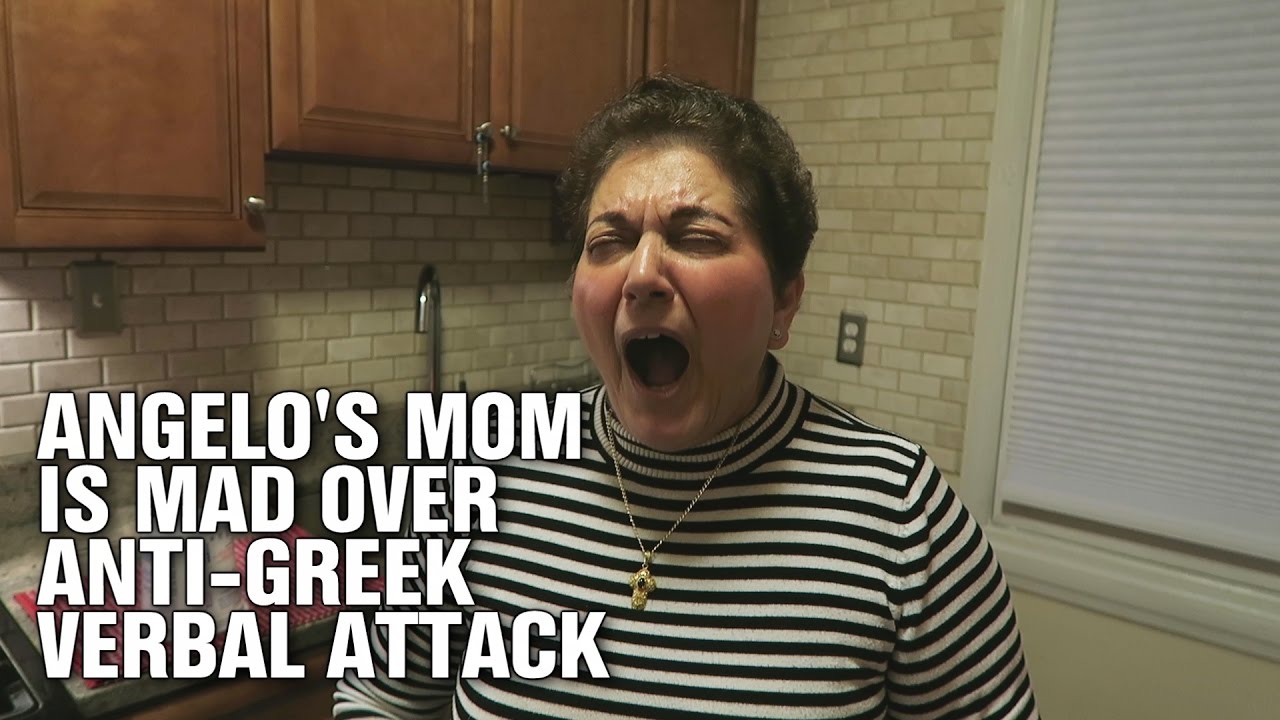 Angelo's Mom is Mad Over Anti-Greek Verbal Attack