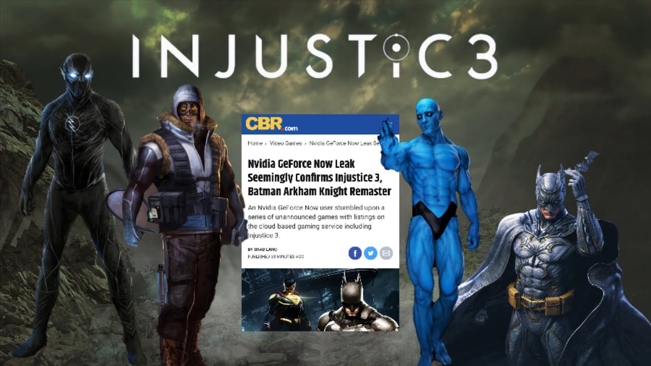 HUGE NEW LEAK JUST CONFIRMED INJUSTICE 3!