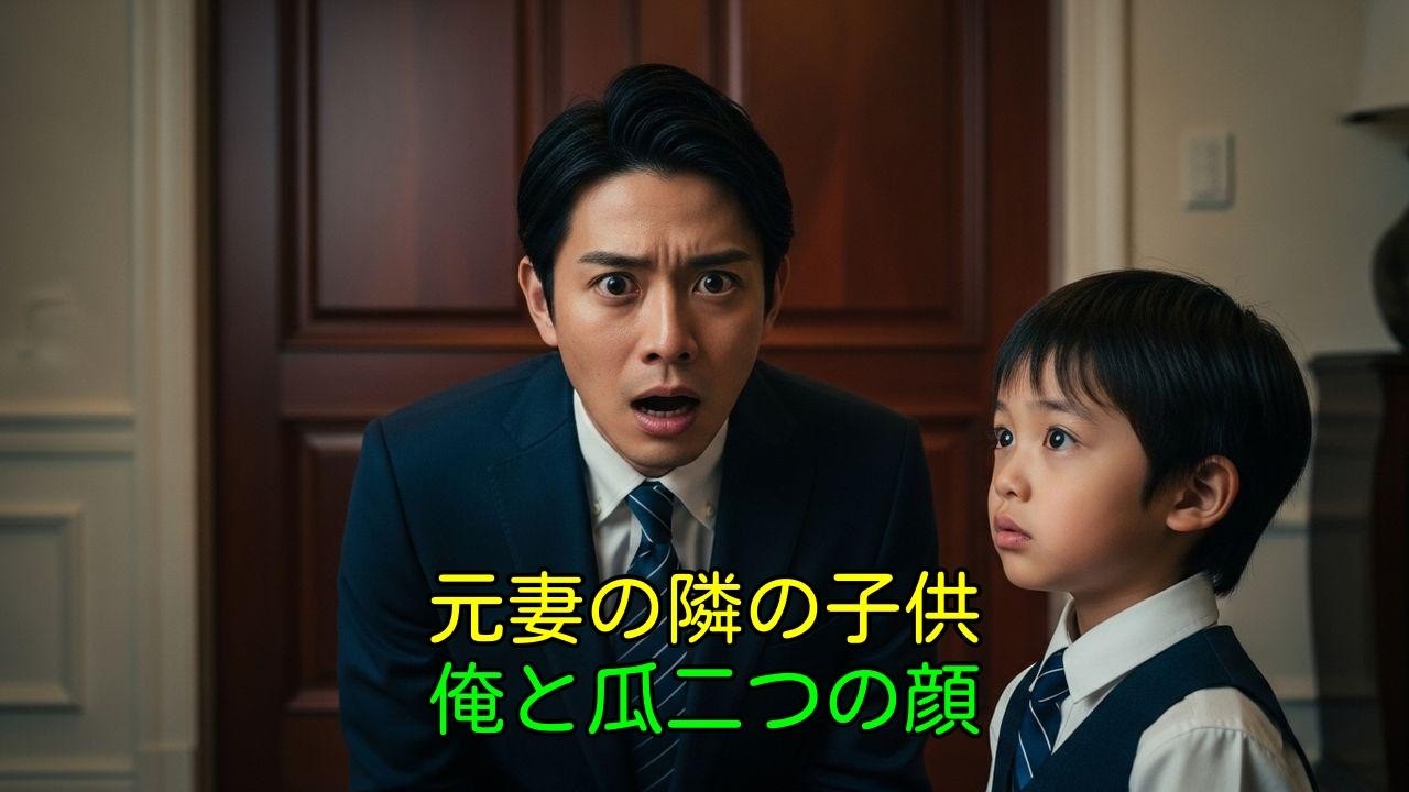 「パパ、誰この人？」5年ぶりに再会した元妻の隣に、自分と瓜二つの子供が…