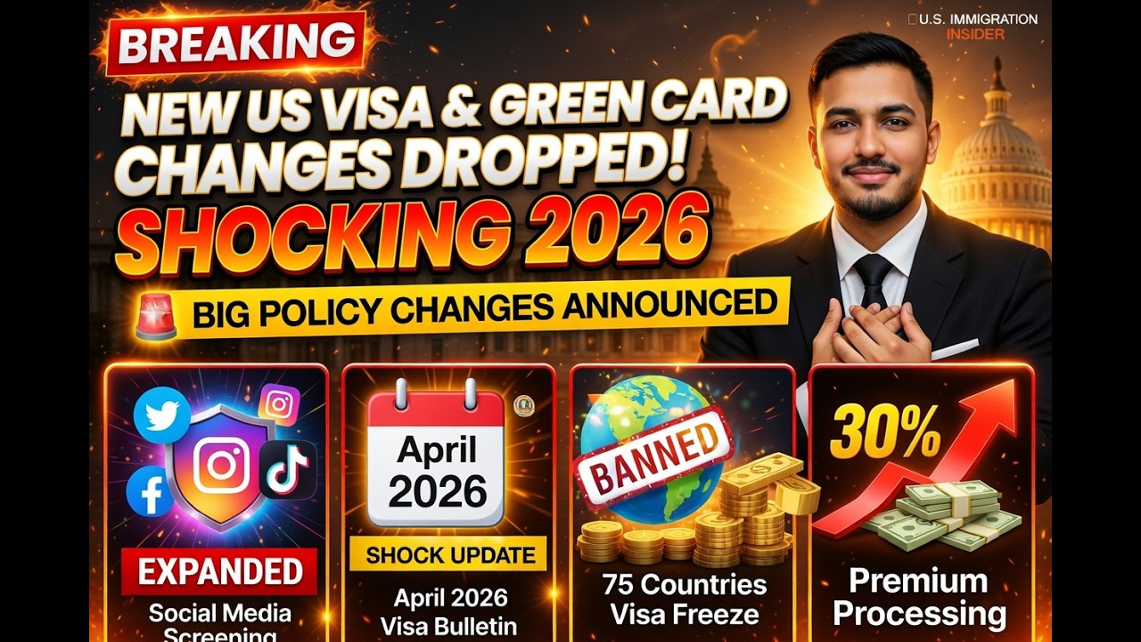 New US Visa & Green Card Changes &ndash; Immigration News Today