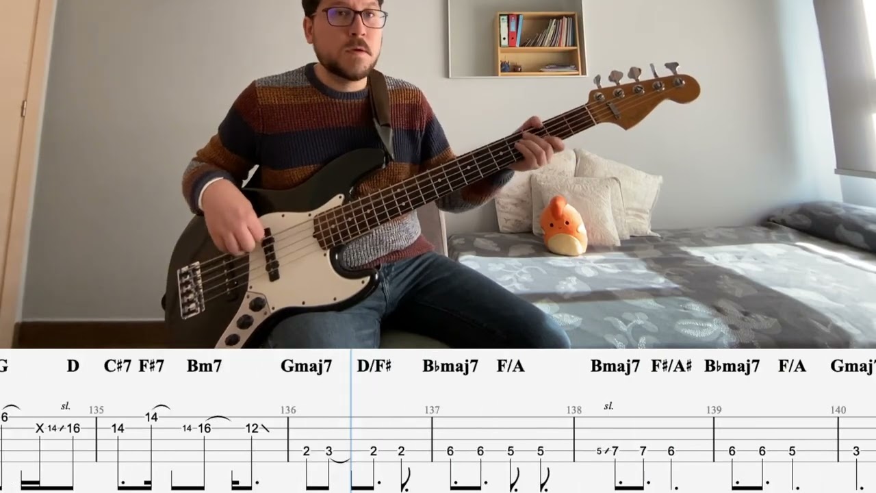Shaun Martin - Yellow Jacket (Bass Cover with Tabs)