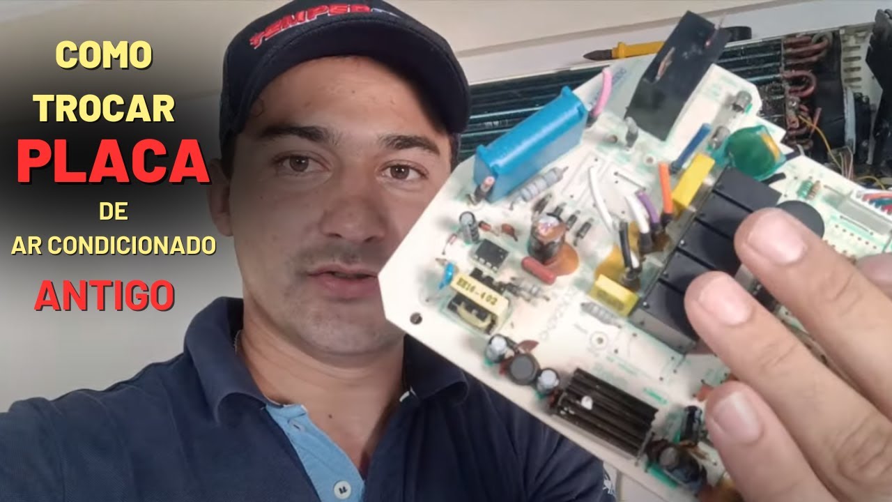 Como instalar placa universal em ar condicionado⁉️