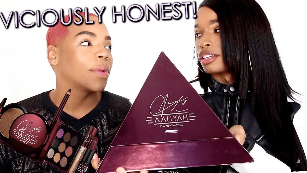 UMMM? MAC X Aaliyah Collection (1st Impressions) w/ MalibuDollFace | Heflawless