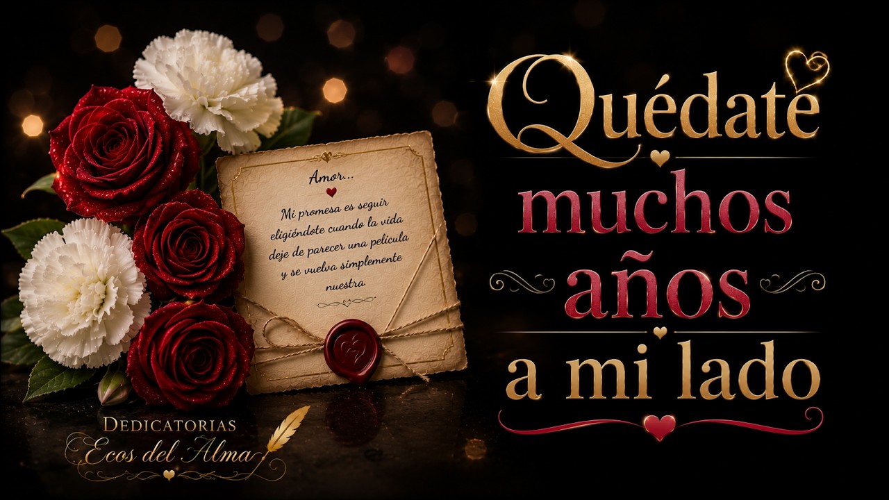 🥺 Antes de que sigas… necesito decirte algo serio (Te prometo amor eterno) 💌